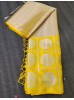 Gold Pure Tissue Silk Banarasi All Over Resham & Zari Weave Saree